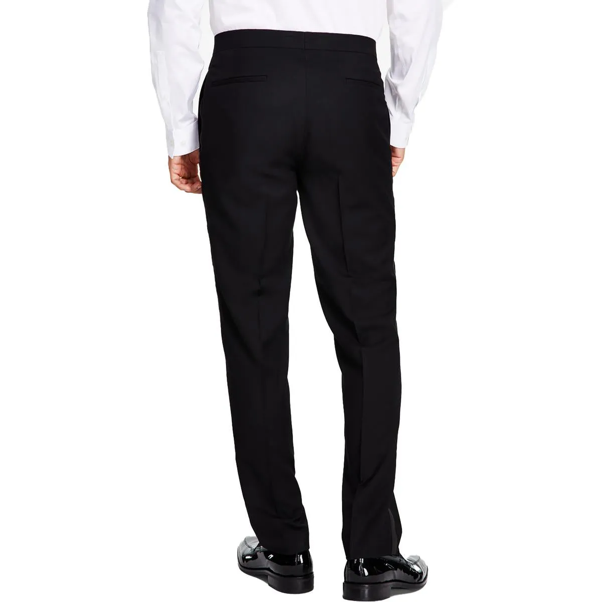 Mens Slim Fit Suit Separate Dress Pants