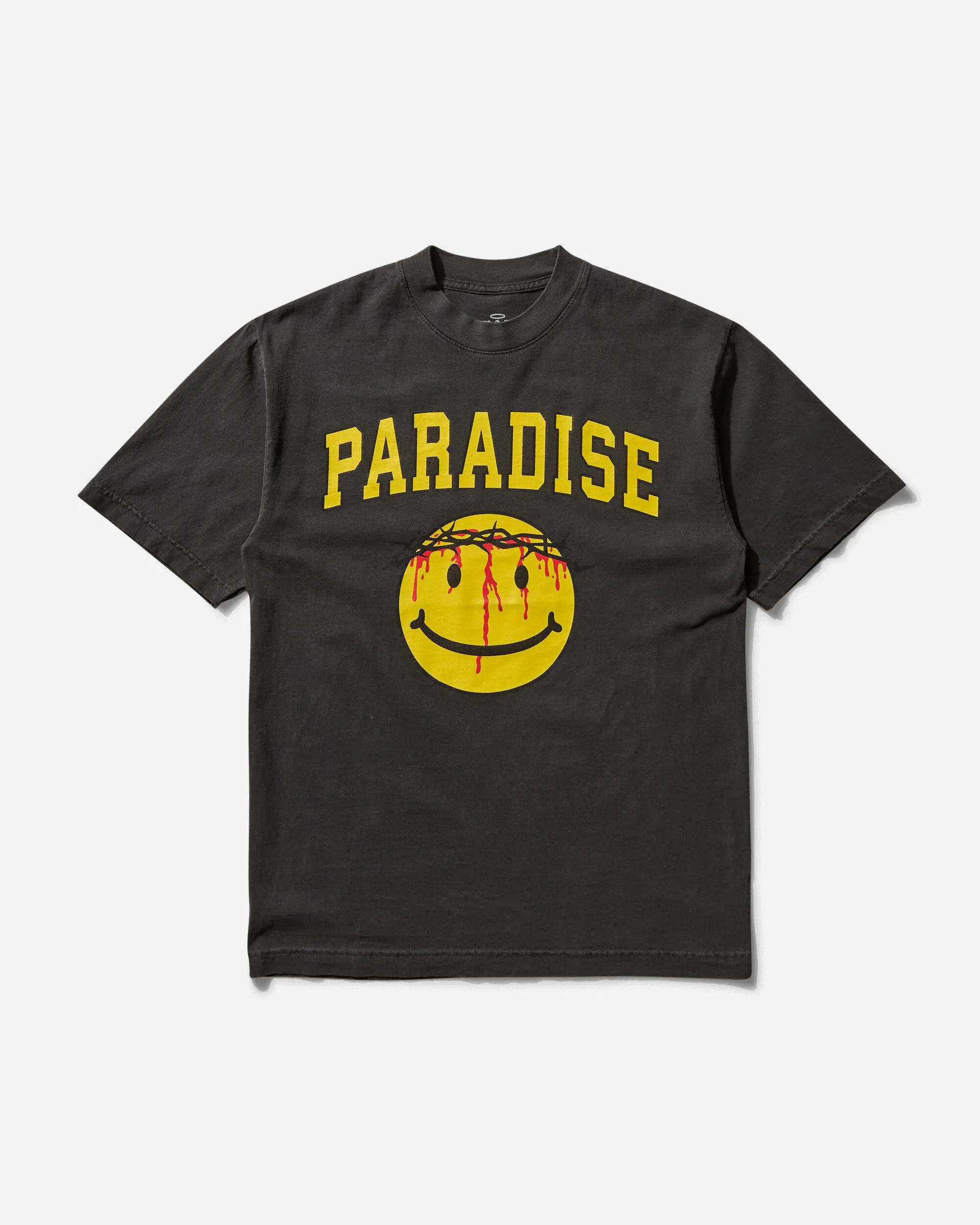 Men's Smiley Jesus T-Shirt Black