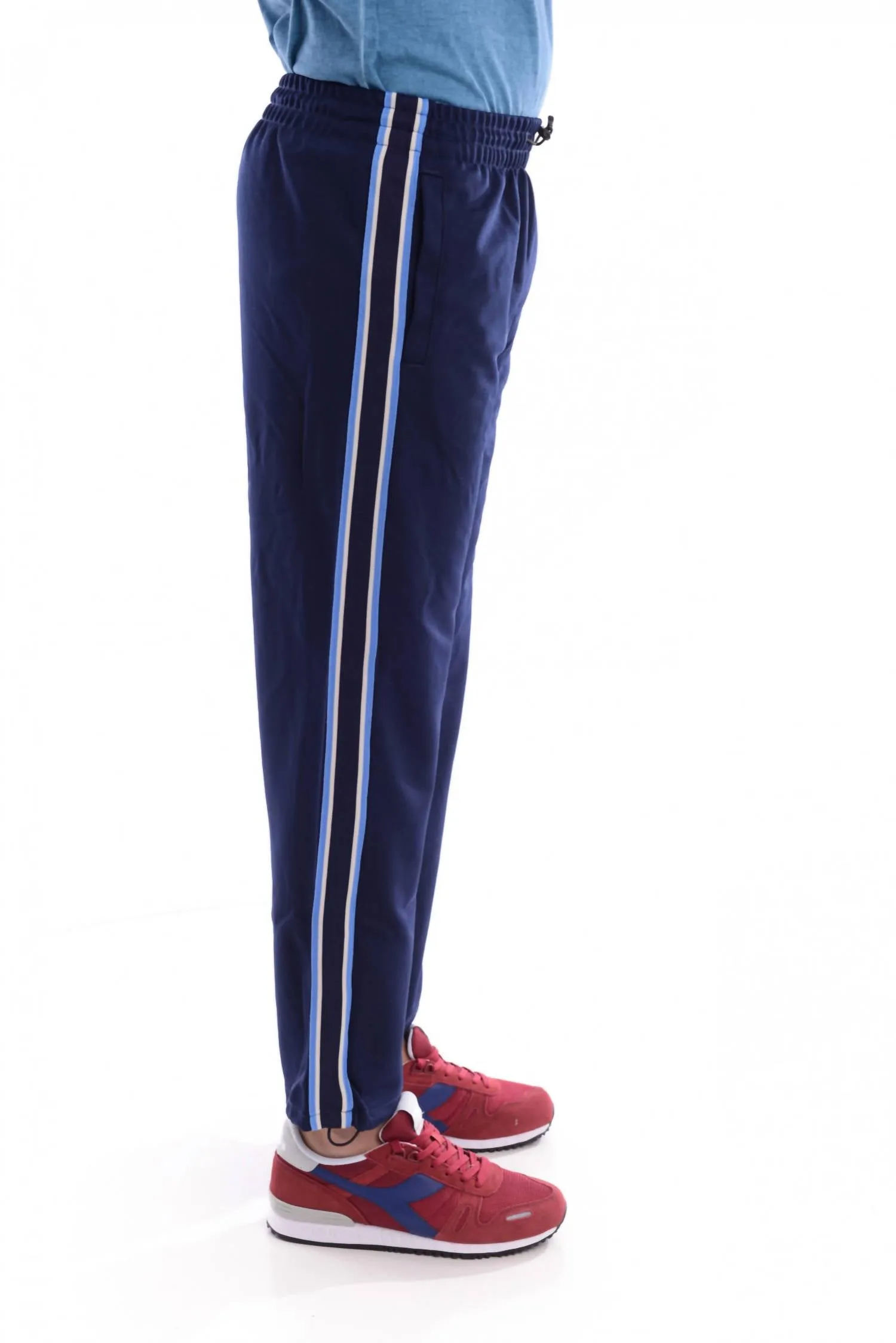 Men's Track Pant In Blue Plum