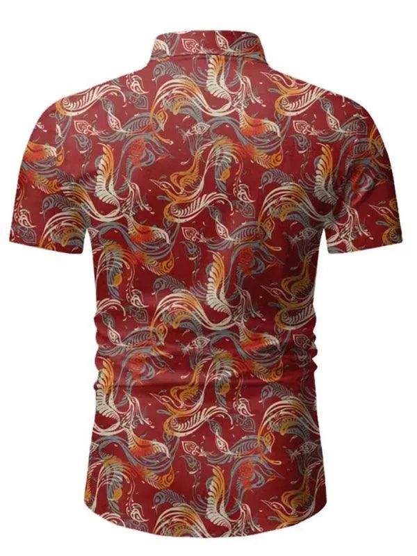 Mystique Short Sleeve Men's Shirt