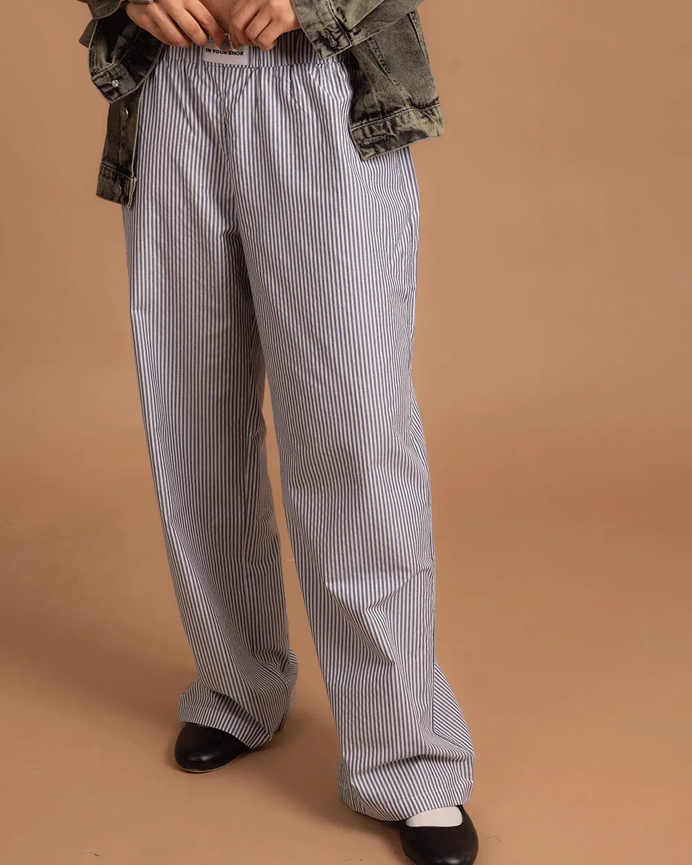Navy Blue Boxer Pants