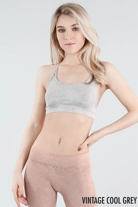 NikiBiki T Back Bralette With Double Straps Gym Wear For Women - NS7154