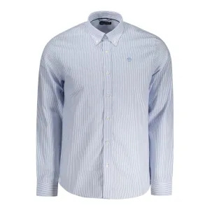 North Sails blue Cotton Men Men's Shirt
