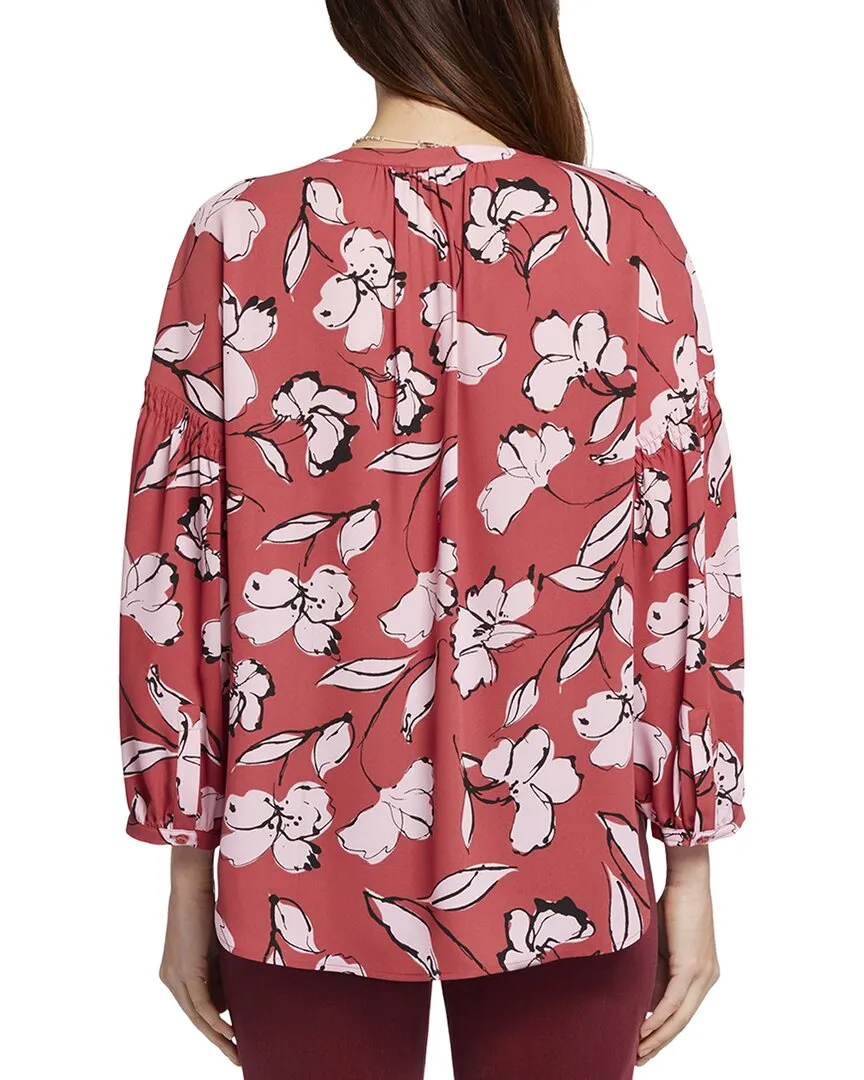 NYDJ Paulina Peasant Blouse
