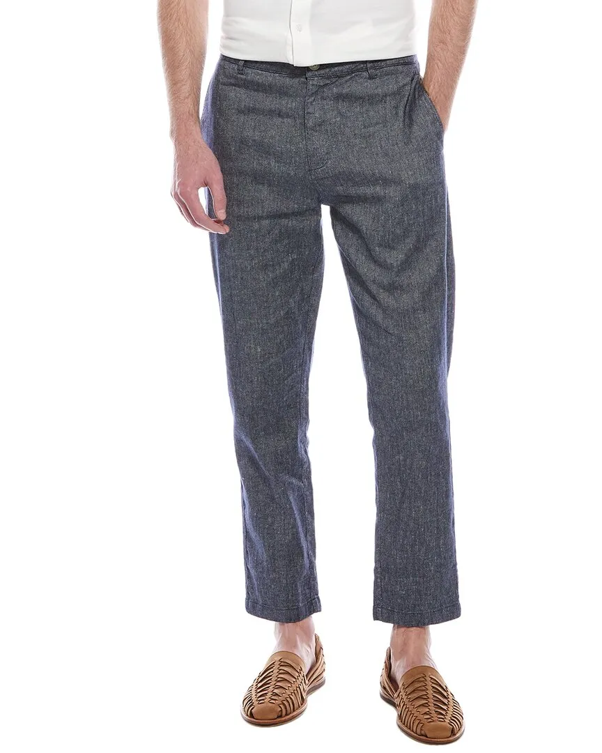 Onia Stretch Canvas Traveler Linen-Blend Pant