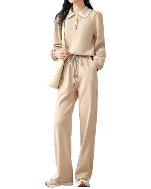 OUNIXUE 2pc Sweatshirt & Pant Set