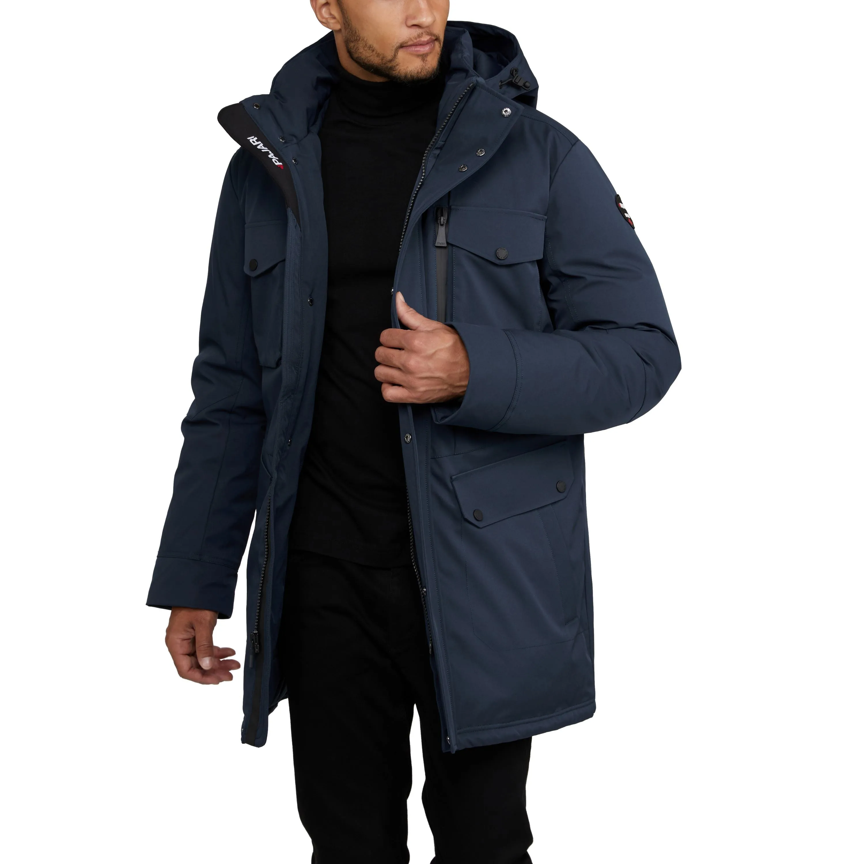 Pajar Men’s Crispin Parka with Removable Hood and Fur Trim