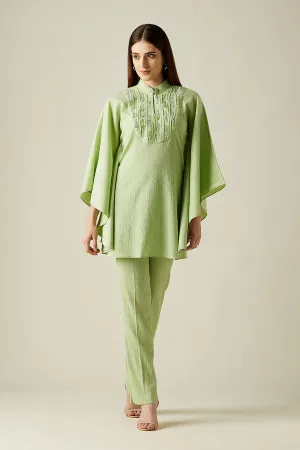 Pebble Green Kaftan & Pant Co-Ord Set