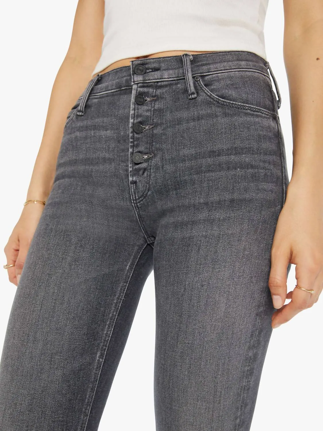 Pixie Mid Rise Dazzler Ankle Jean