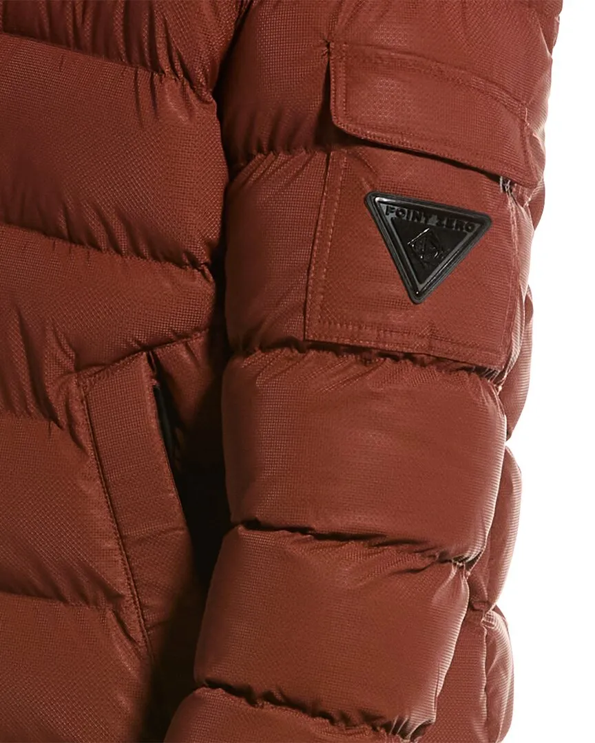 Point Zero Matte Shine Jacquard Jacket