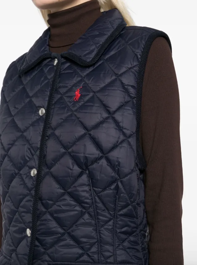 Polo Ralph Lauren embroidered logo gilet