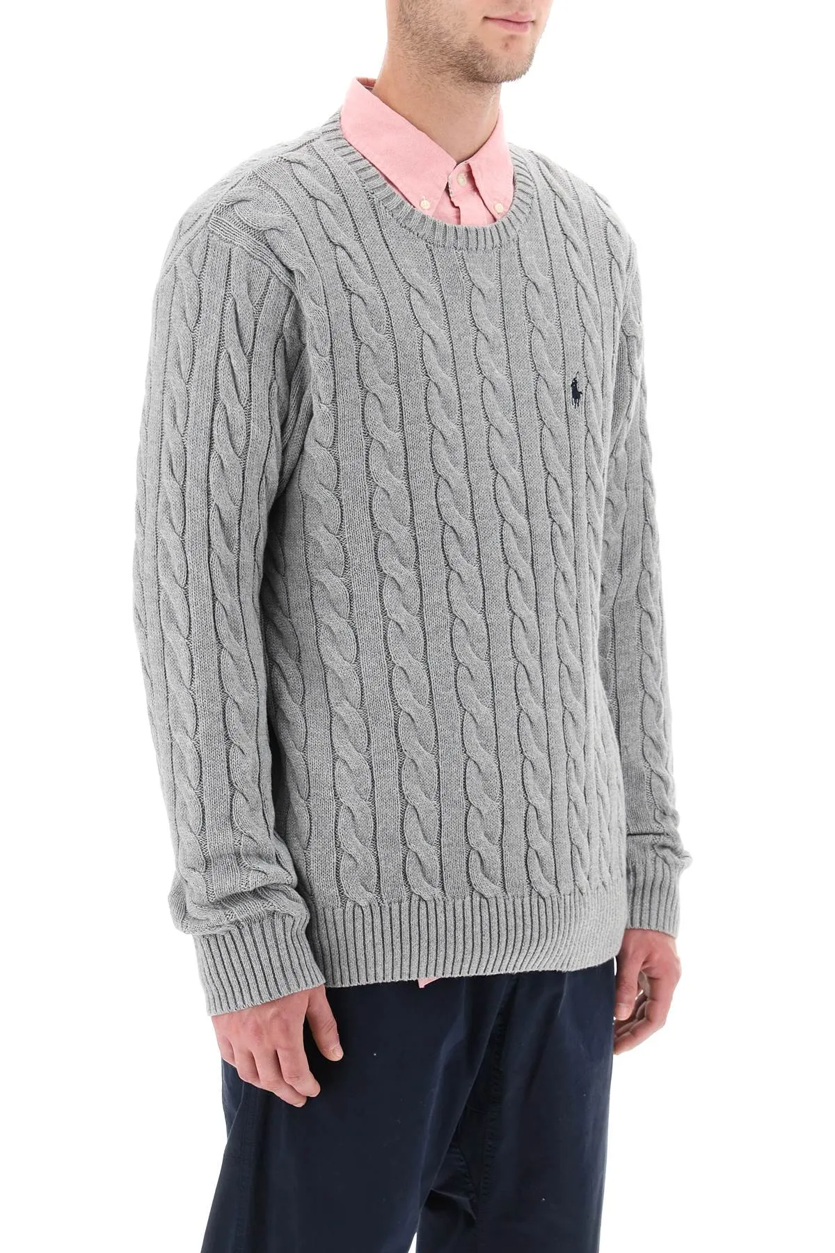 Polo Ralph Lauren Men's Cable Knit Cotton Sweater