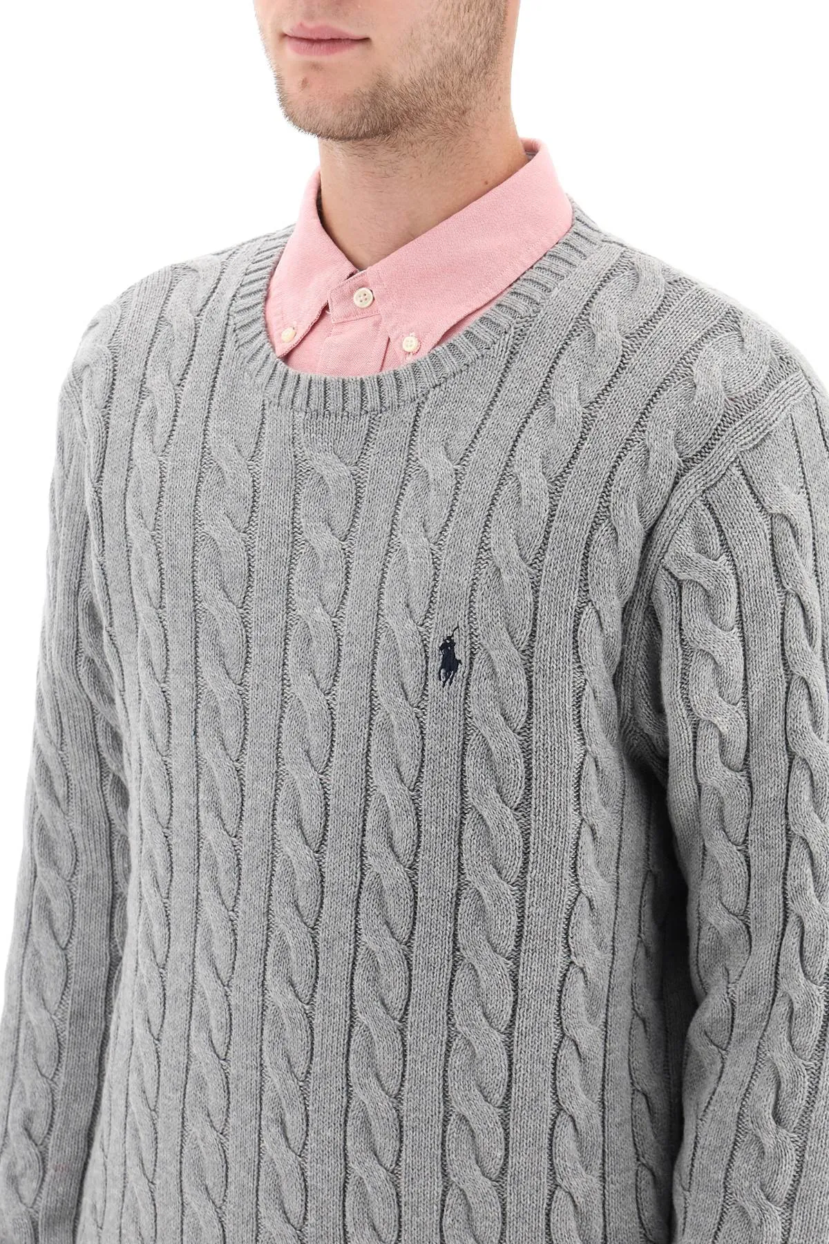 Polo Ralph Lauren Men's Cable Knit Cotton Sweater