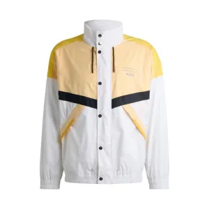 Porsche x  water-repellent jacket with color-blocking