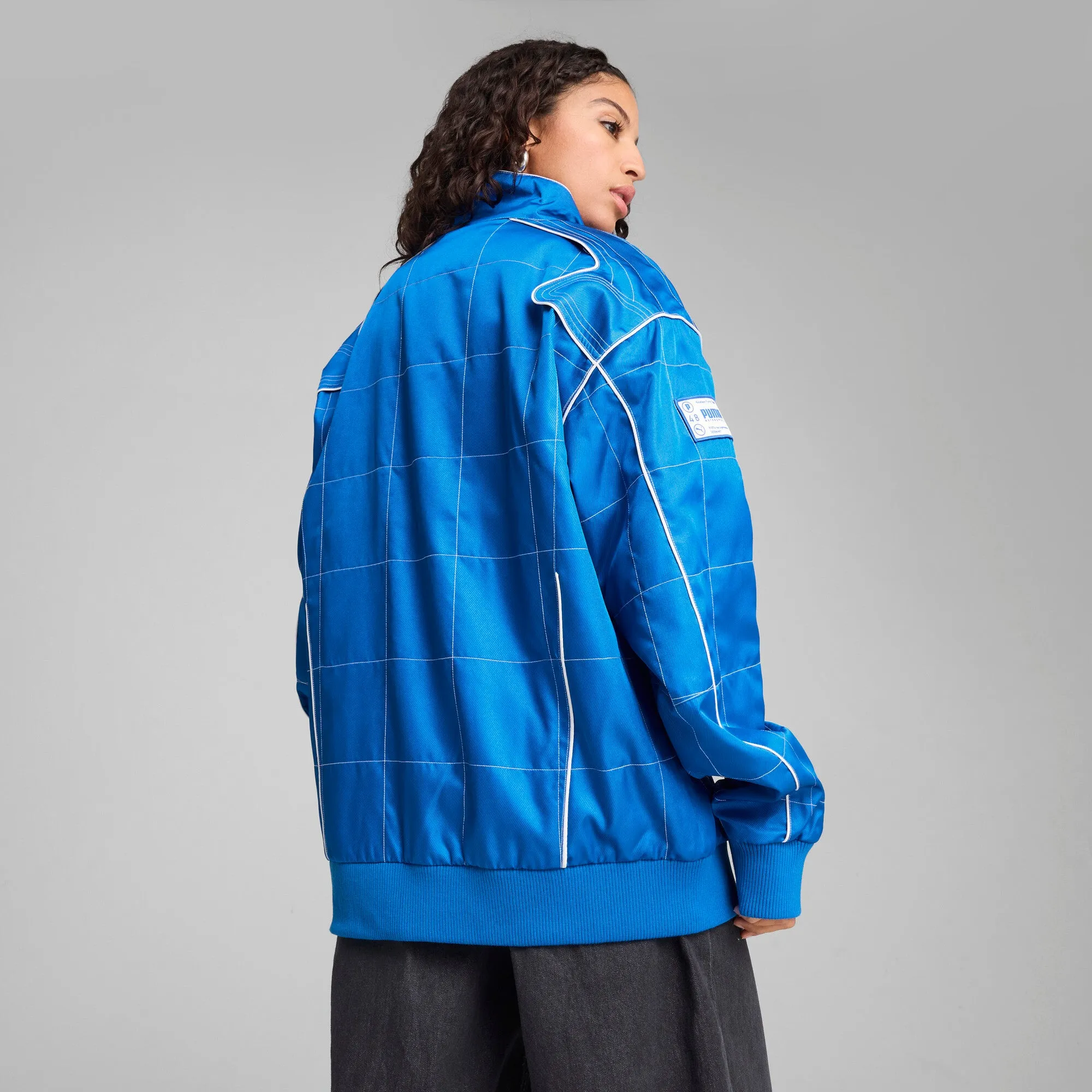 PUMA Men's ARCHIVE SEASONAL Relaxed Racer Jacket
