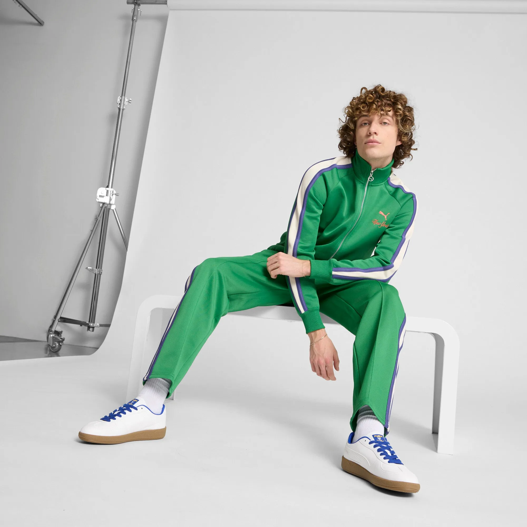 PUMA Men's T7 Bright Lights NYC Flagship Track Jacket