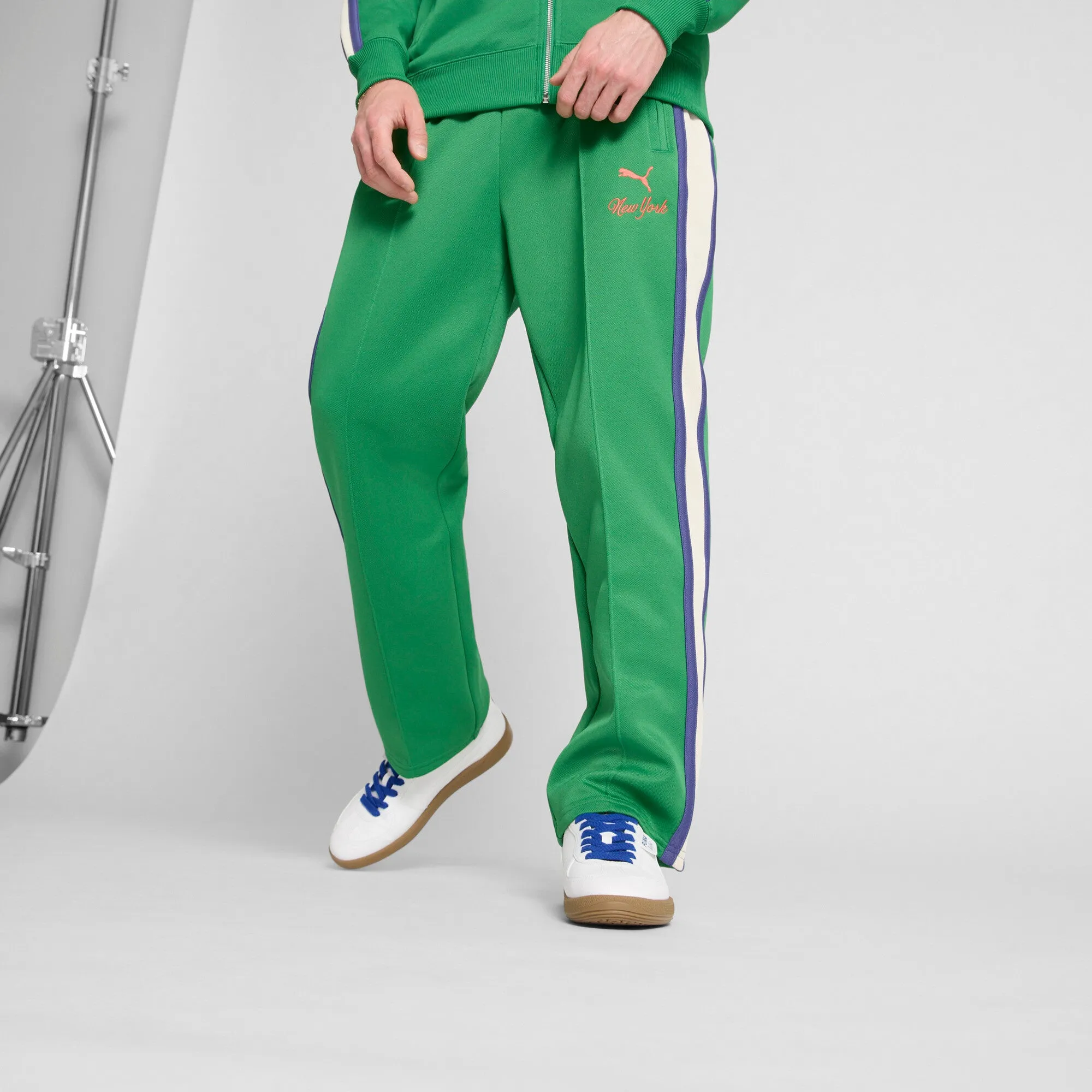 PUMA Men's T7 Bright Lights NYC Flagship Track Pants
