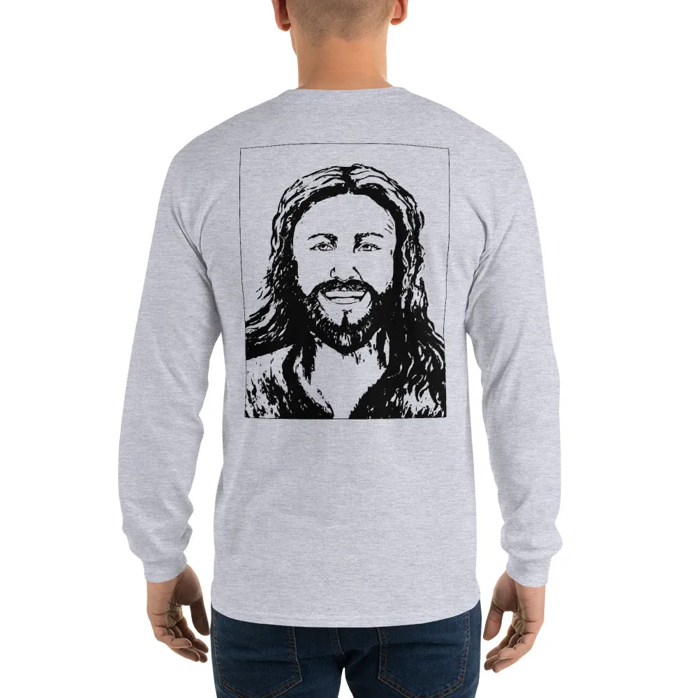 "Happy Jesus" - Long-sleeve T-shirt Men