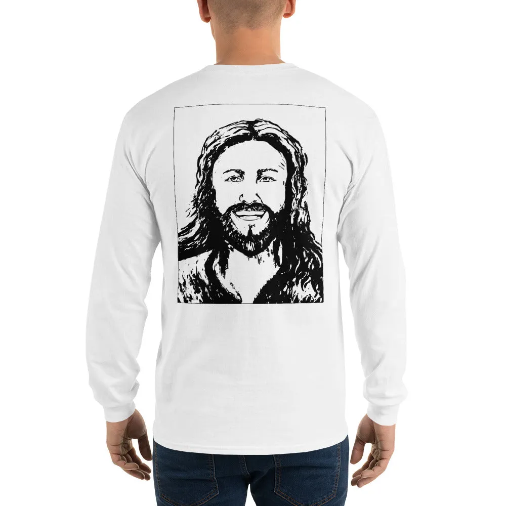 "Happy Jesus" - Long-sleeve T-shirt Men