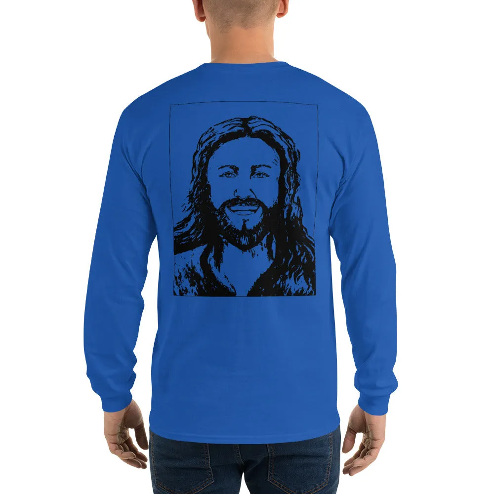 "Happy Jesus" - Long-sleeve T-shirt Men