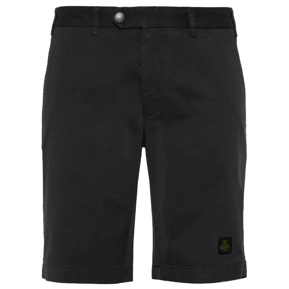Refrigiwear Elegant  Bermuda Shorts with Logo Men's Patch