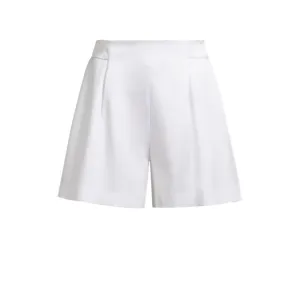 Relaxed-fit shorts with front pleats