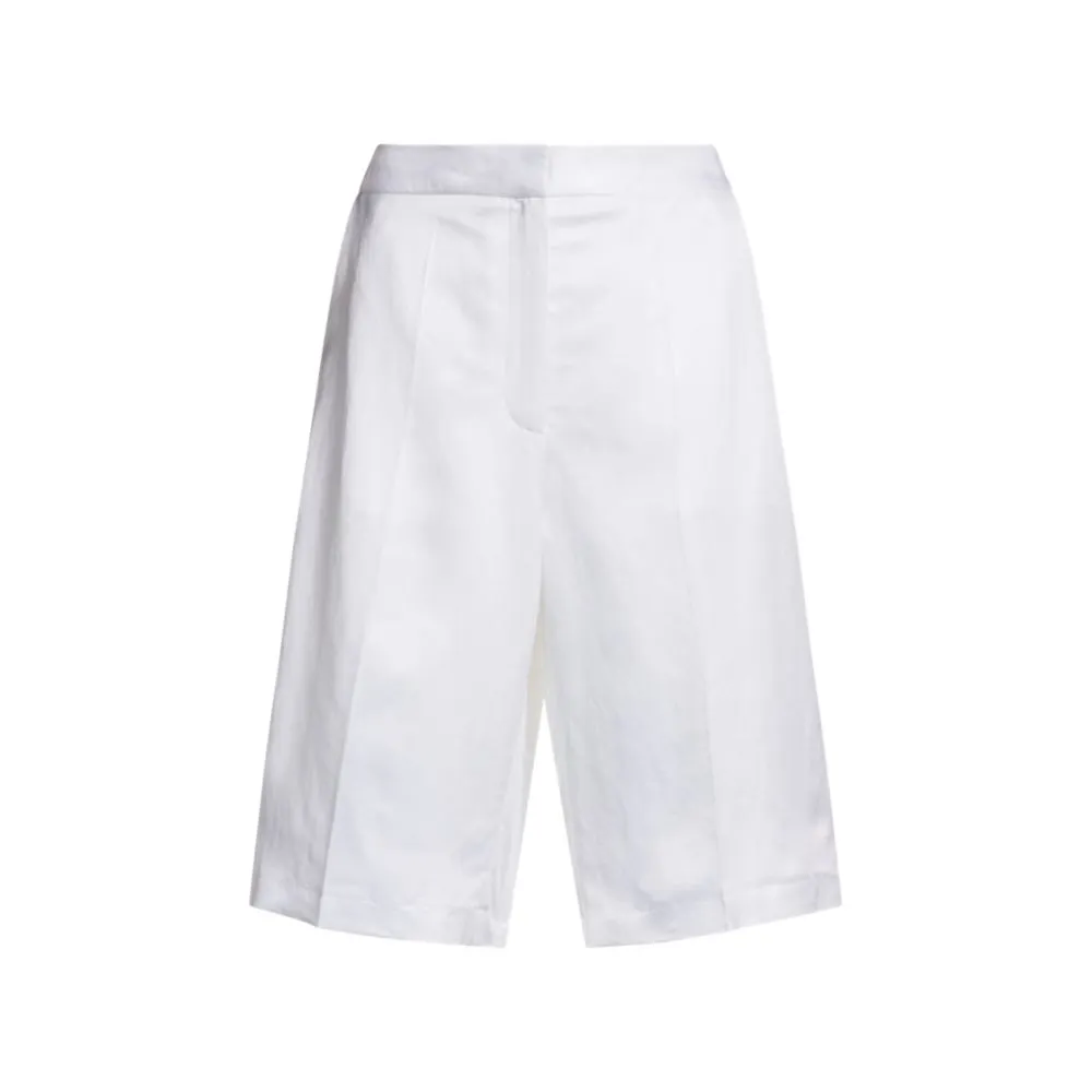 Relaxed-fit shorts with wide leg