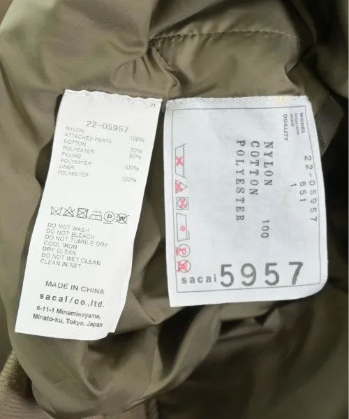 Sacai Millitary jackets