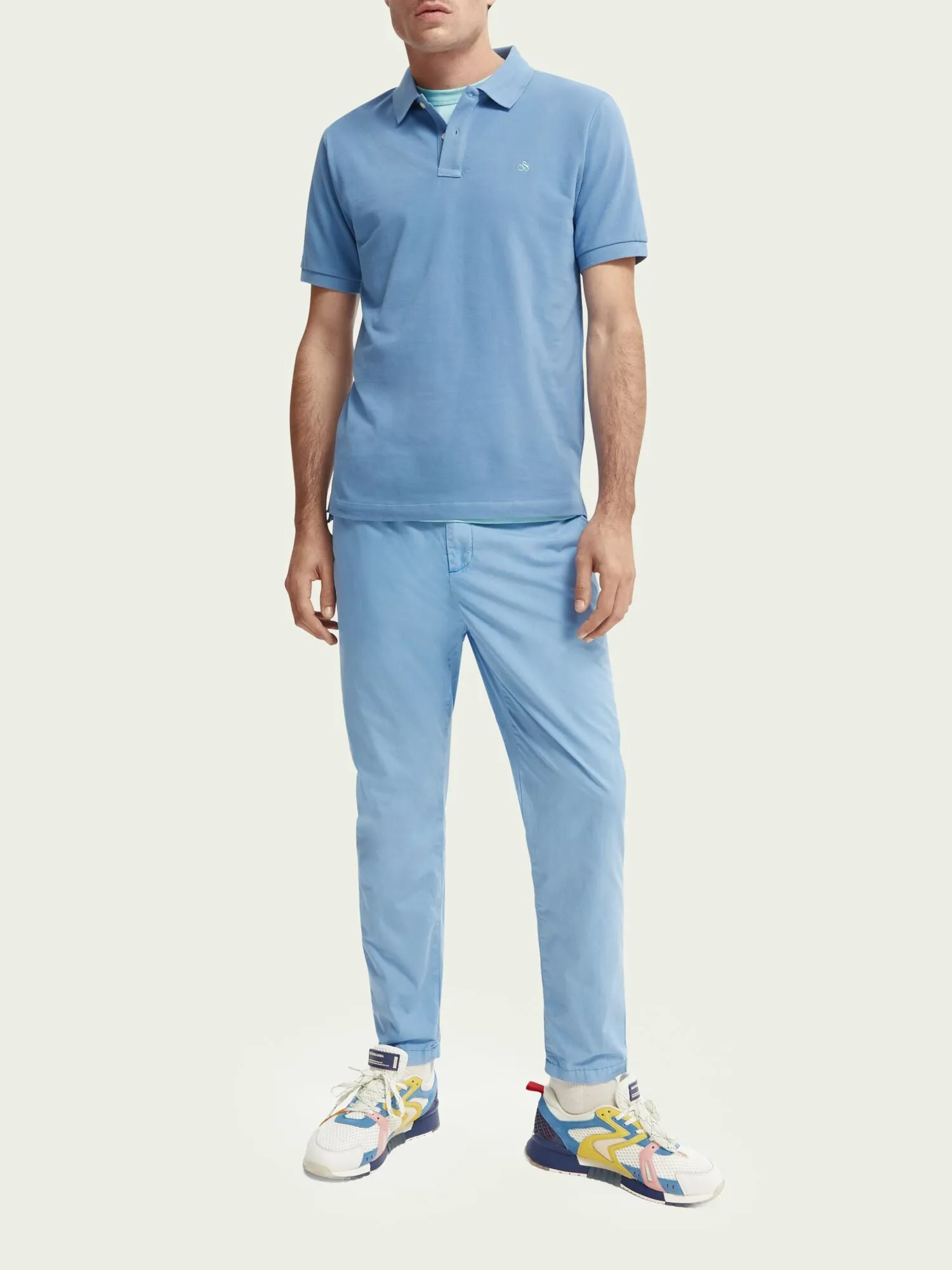 Scotch & Soda Fave Garment-dyed Organic Chino