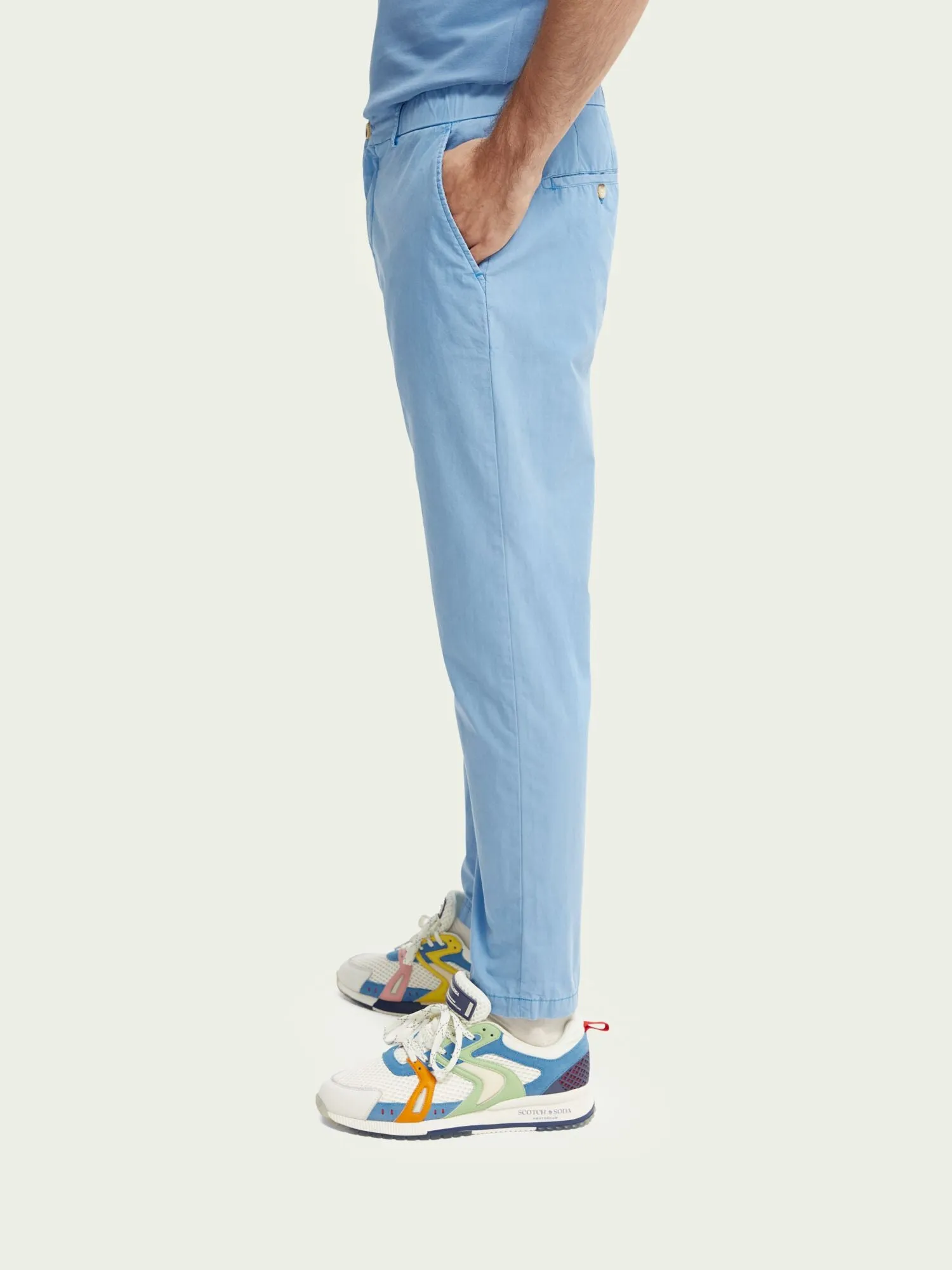 Scotch & Soda Fave Garment-dyed Organic Chino