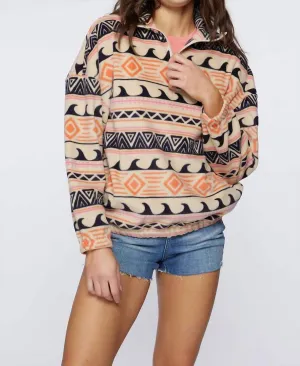 Sierra Supersherpa Pullover In Stone
