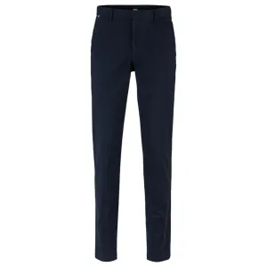 Slim-fit chinos in stretch-cotton gabardine