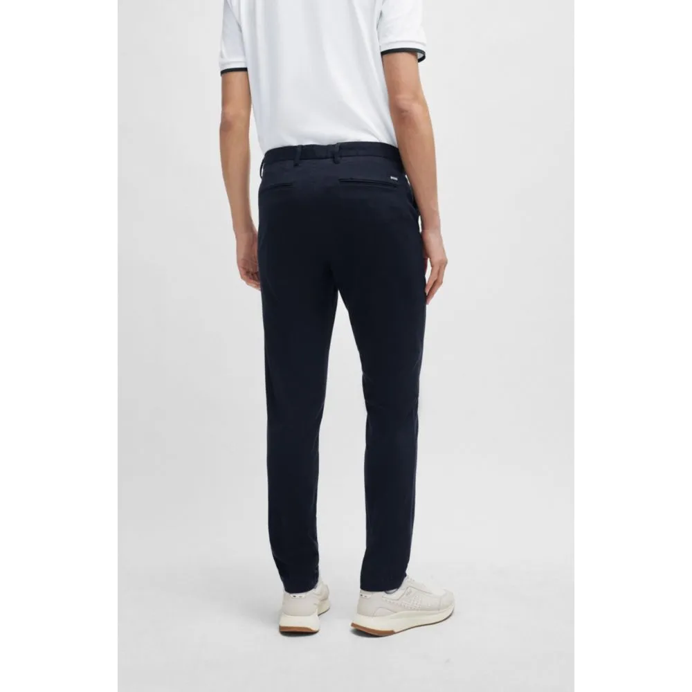 Slim-fit chinos in stretch-cotton gabardine