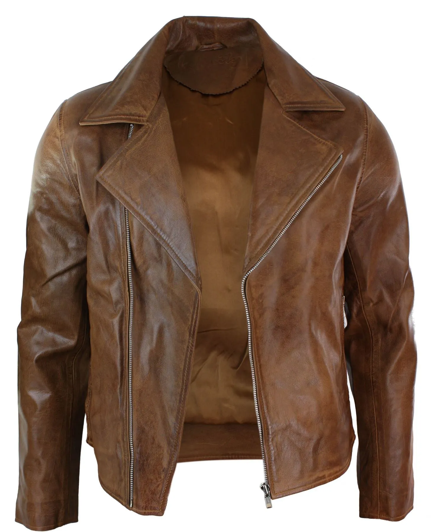 Slim Leather Biker Jacket