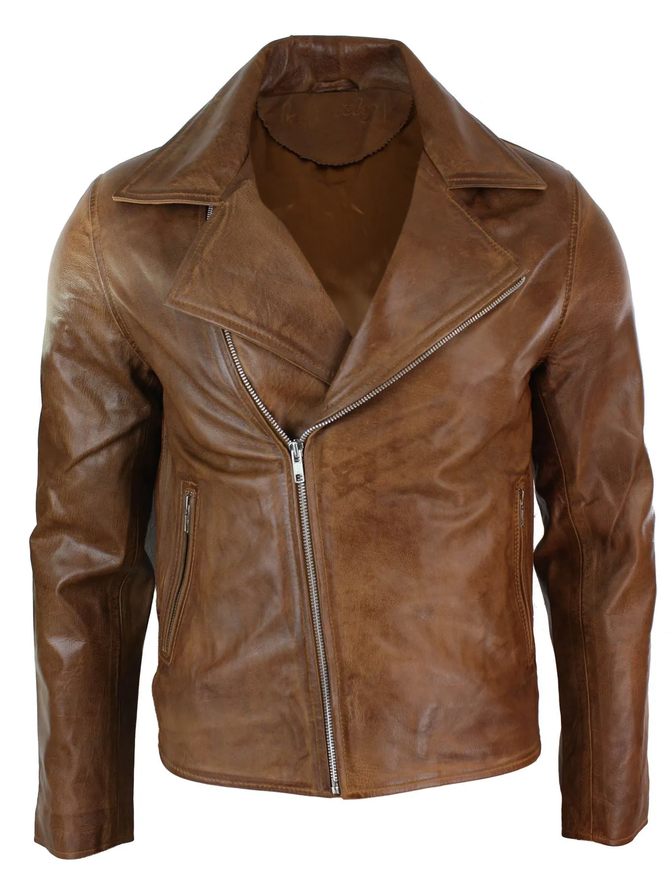 Slim Leather Biker Jacket