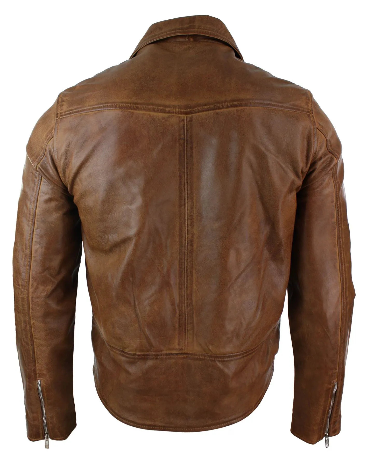 Slim Leather Biker Jacket