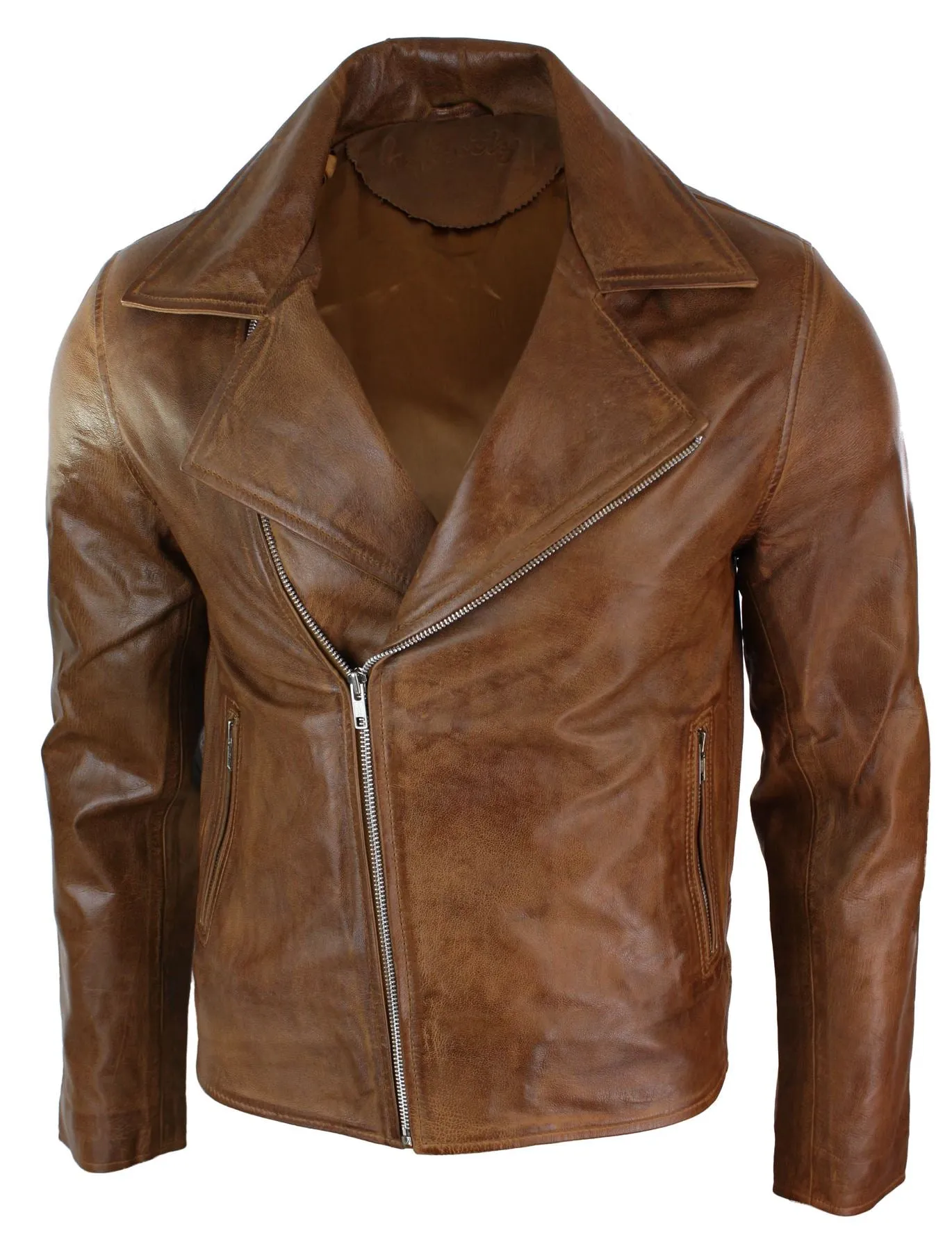 Slim Leather Biker Jacket