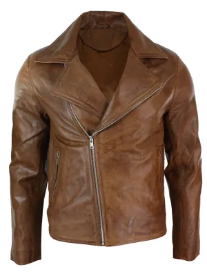 Slim Leather Biker Jacket