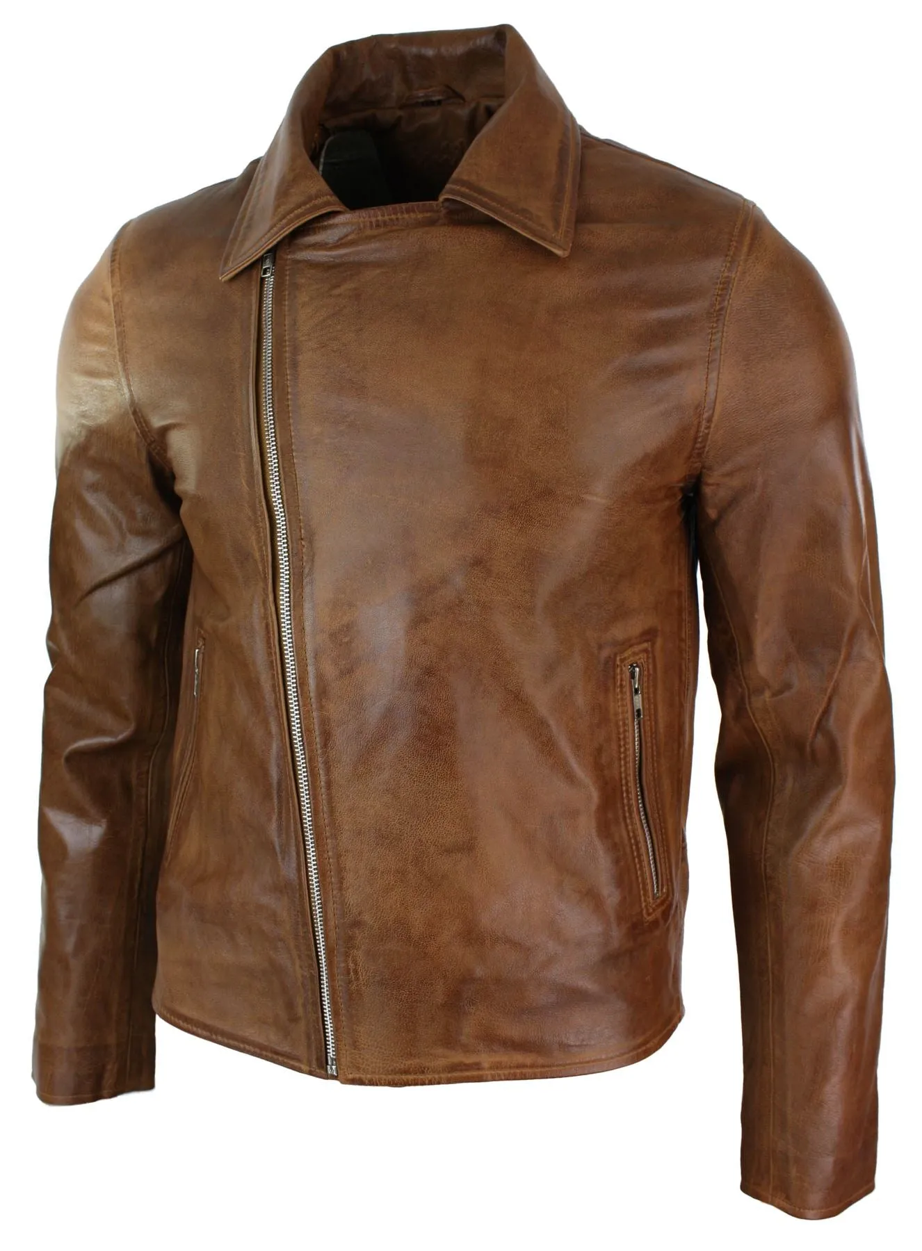 Slim Leather Biker Jacket
