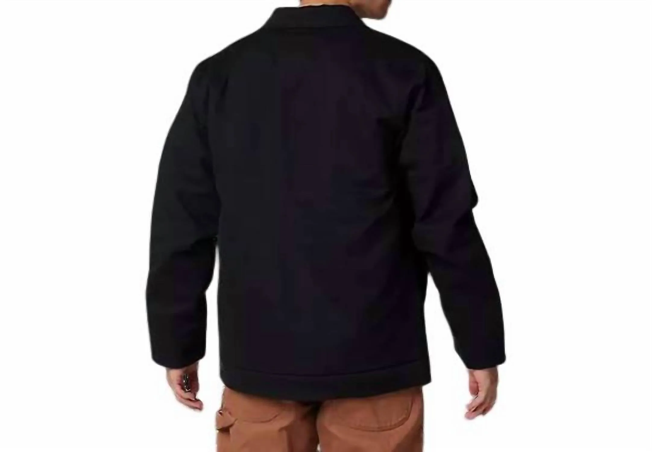 Source Sherpa Jacket In Black