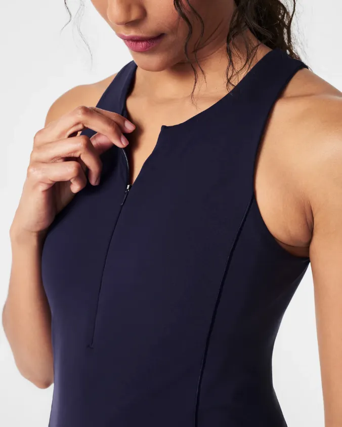 SPANX The Get Moving Zip Front Dress