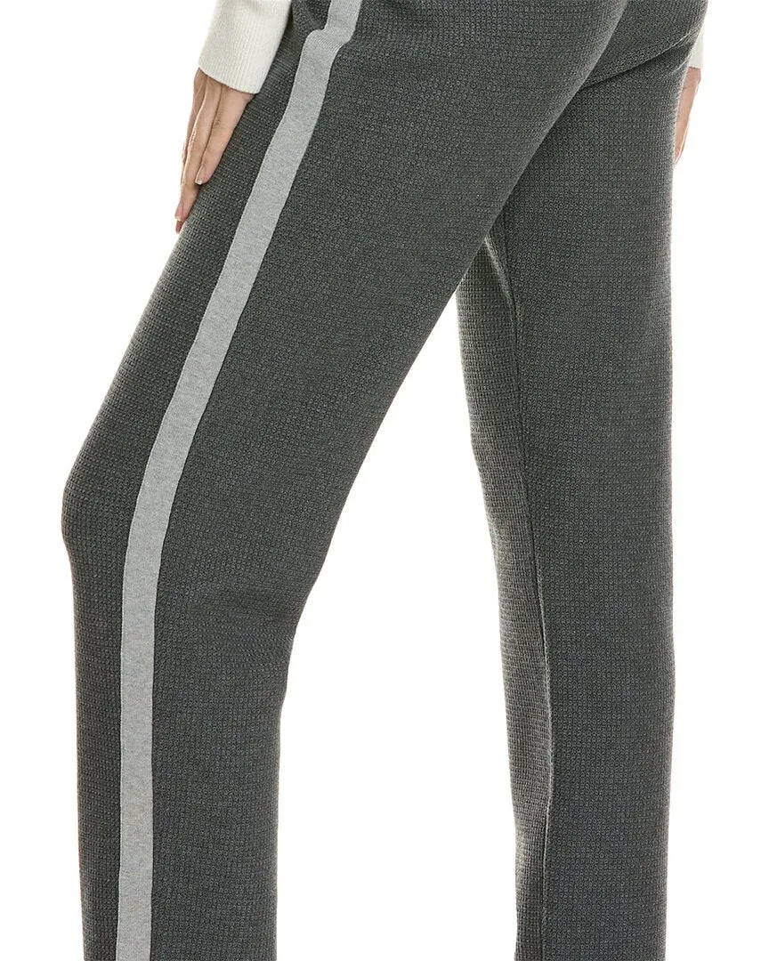 St. John Melange Spectator Stretch Pique Knit Pant
