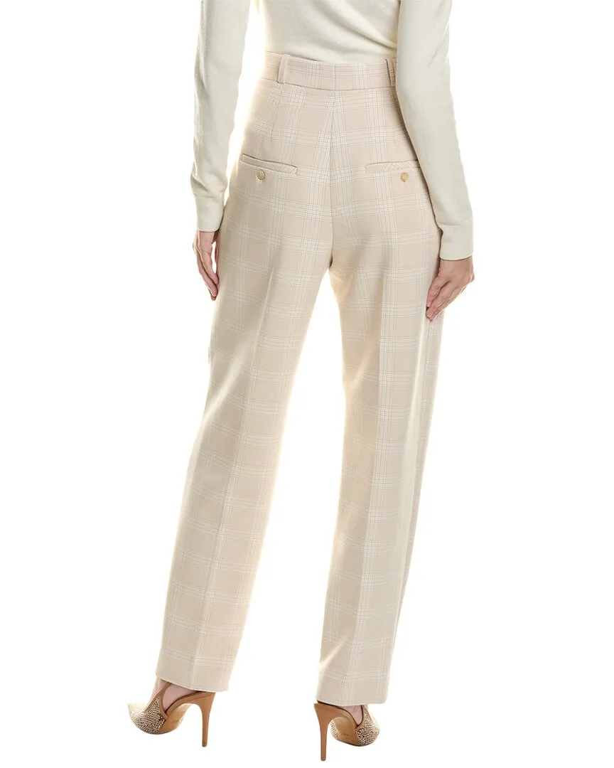 St. John Plaid Pant