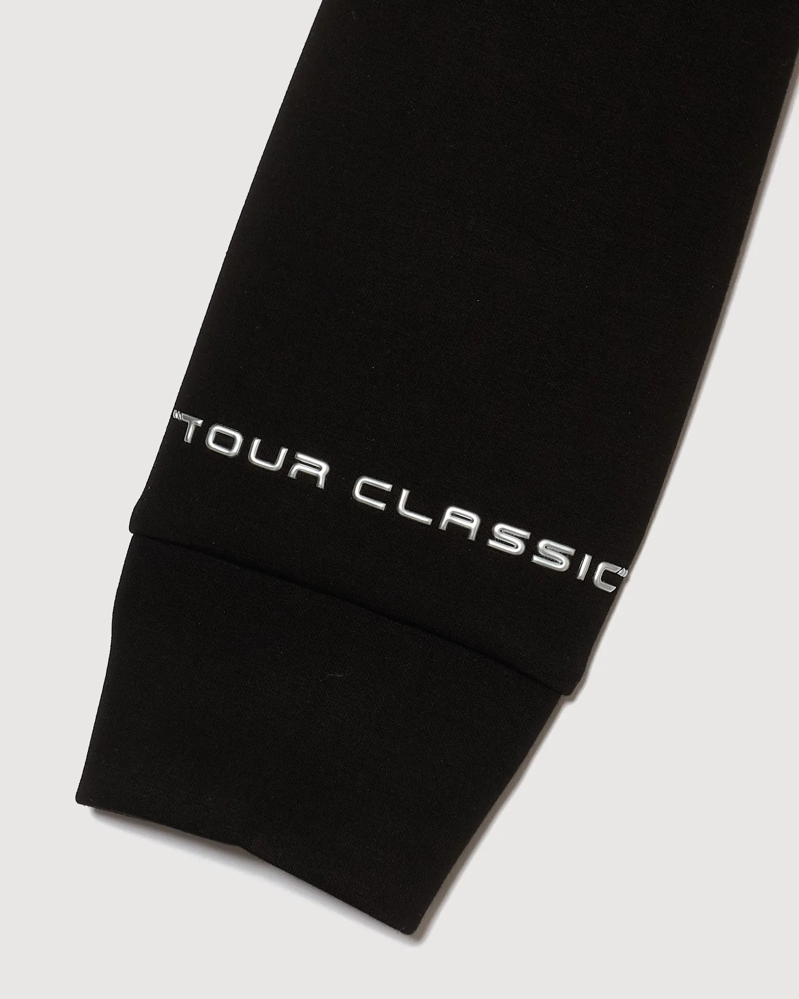 TC RAGLAN SLEEVES MOCK NECK SHIRTS BLACK