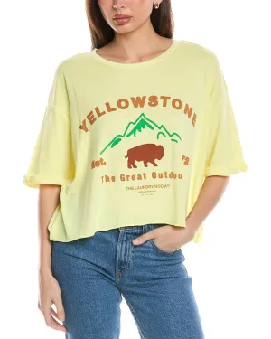 THE LAUNDRY ROOM Bison Crop Oversized T-Shirt