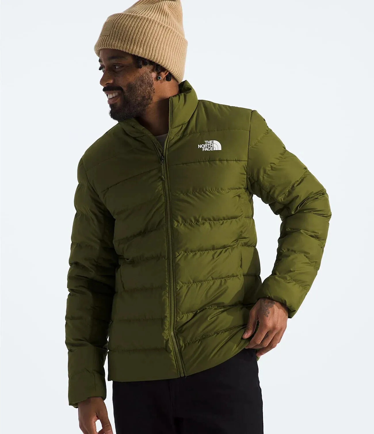 THE NORTH FACE Men's Aconcagua 3 Insulated Jacket (Standard and Big Size), Forest Olive, XX-Large
