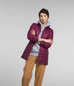 THE NORTH FACE Women's ThermoBall Eco Triclimate Parka, Boysenberry, Medium