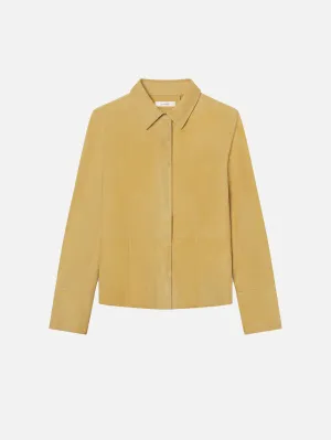 The Suede Shirt -- Fawn