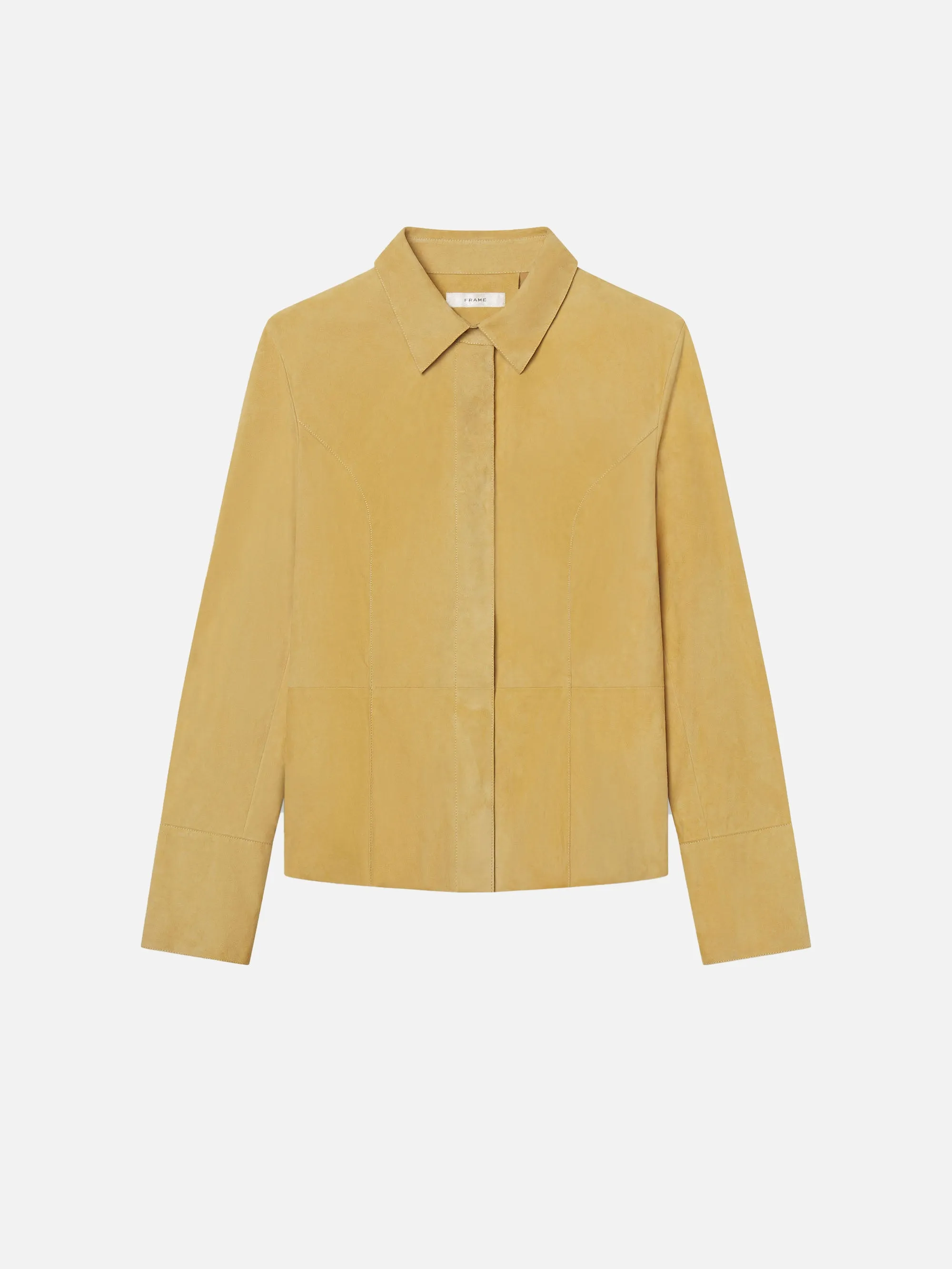 The Suede Shirt -- Fawn