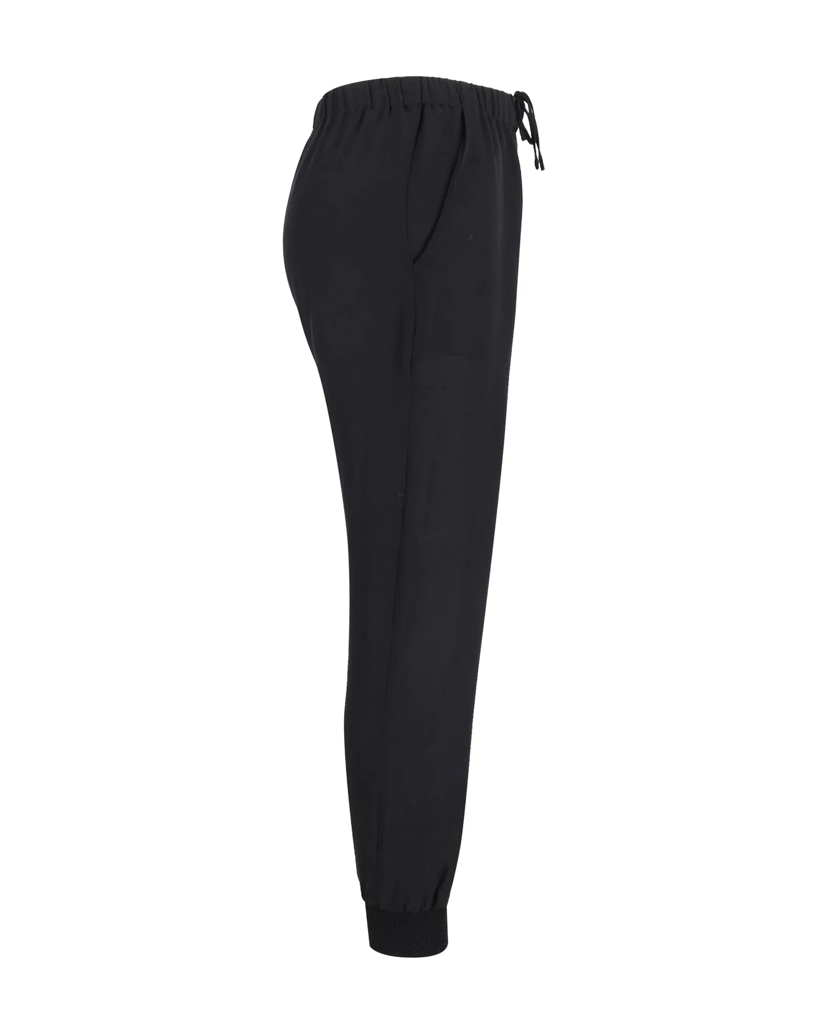Theory Lounge Pants in Black Silk